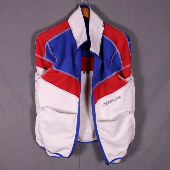 Tommy Hilfiger Men’s New York Giants Track Jacket Red White Blue Full Zip M - Picture 10 of 10